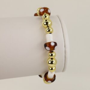 Bratara placata cu aur 14K model BB417 - reglabila