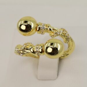 Inel placat cu aur 14K Model NX270