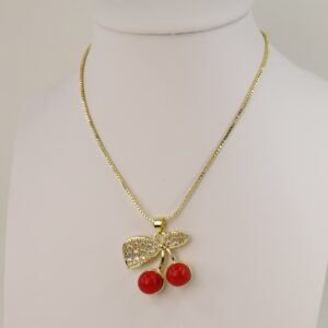 Lant cu pandativ placat cu aur 14K Model LL451 – 50 cm