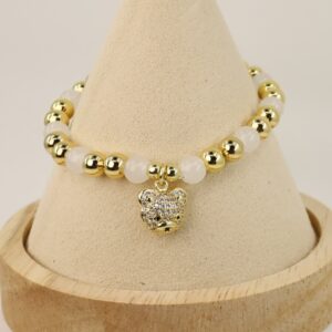 Bratara placata cu aur 14K model BB585 - reglabila