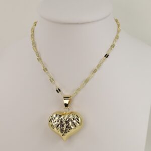 Lant cu pandativ placat cu aur 14K Model LL475 – 45 cm