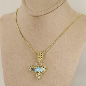 Lant cu pandativ placat cu aur 14K Model LL512 – 50 cm