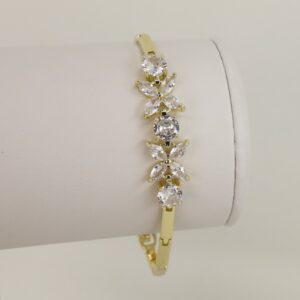 Bratara placata cu aur 14K model BB644 - 19 cm