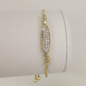 Bratara placata cu aur 14K model BB660 - reglabil