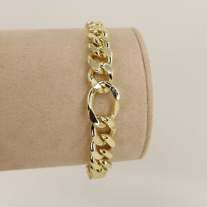 Bratara placata cu aur 14K model BB559 - 19 cm