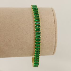 Bratara placata cu aur 14K model BB544  - 19 cm