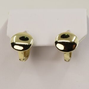 Cercei placati cu aur model CC053 - dimensiune 0,5 cm