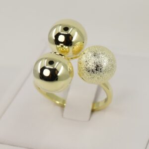 Inel placat cu aur 14K Model NE066